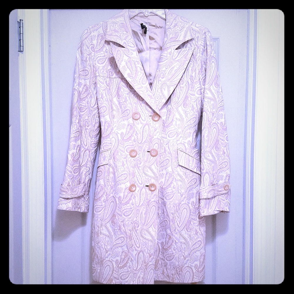 Bebe Gold and Ivory Jacket